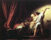 Jean-Honore Fragonard the bolt France oil painting artist